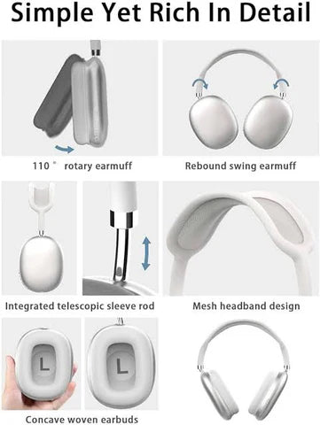 P9 Airpods Max with Active Noise cancellation (ANC)