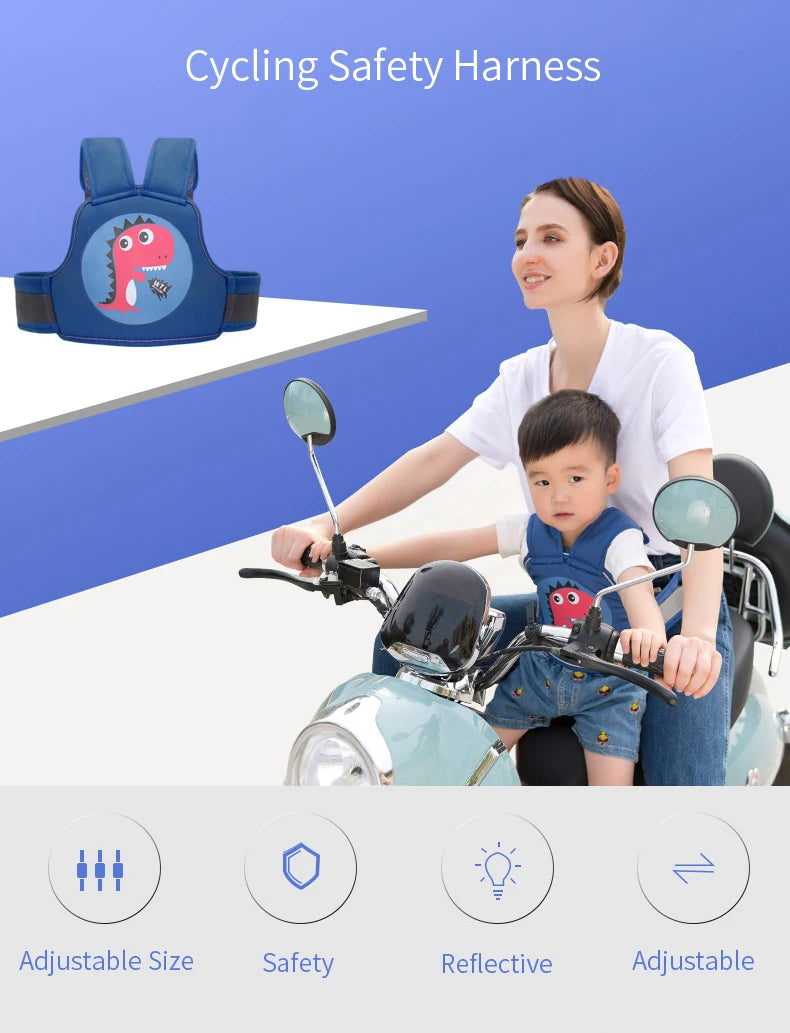 Baby Kids Safety Motorcycle Belt