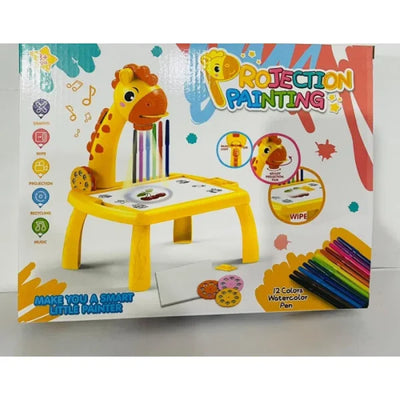 Giraffe Projection Painting Table